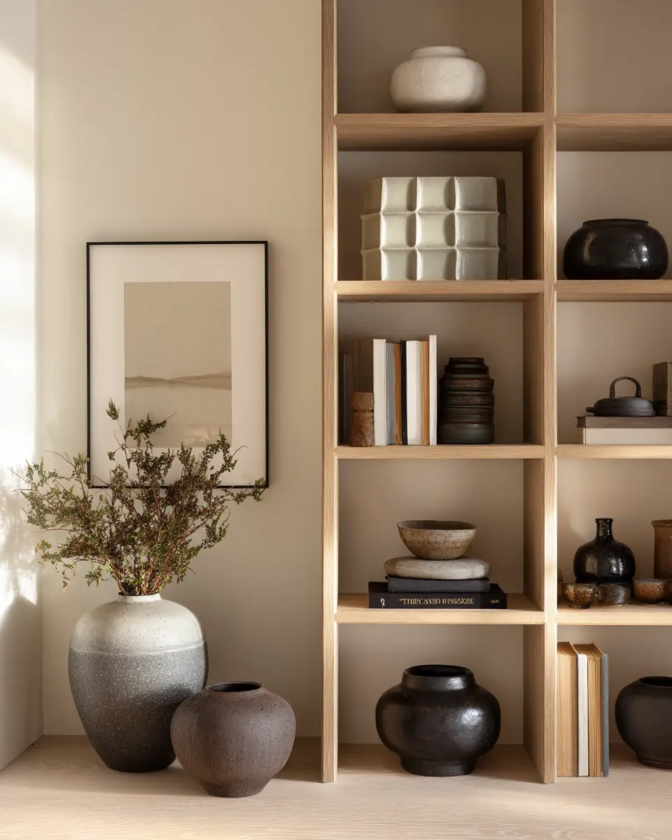 Elegant Japandi Living Room Decor Ideas