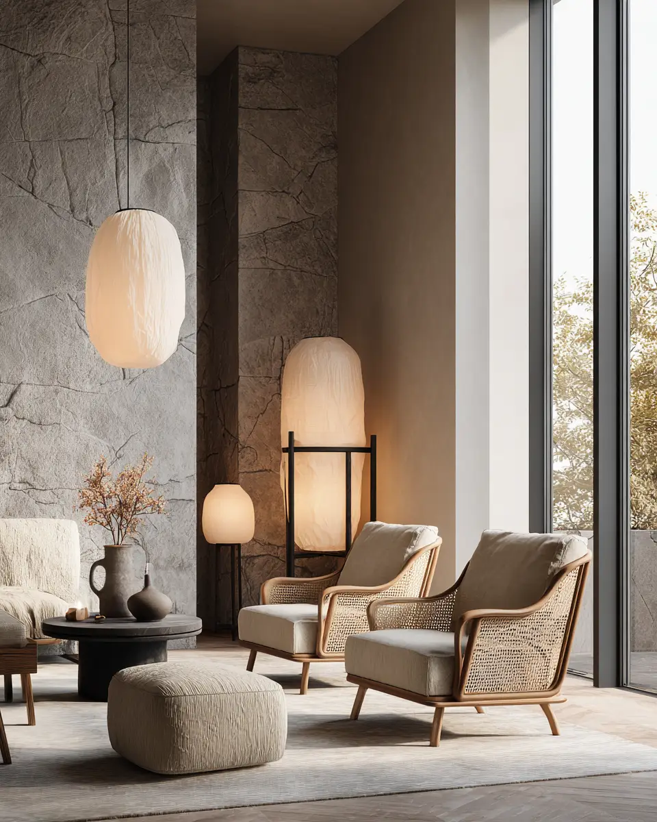 Elegant Japandi Living Room Decor Ideas