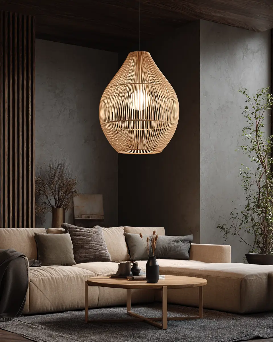 Elegant Japandi Living Room Decor Ideas