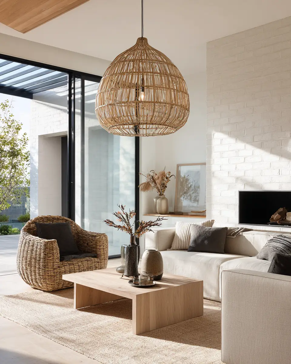 Elegant Japandi Living Room Decor Ideas