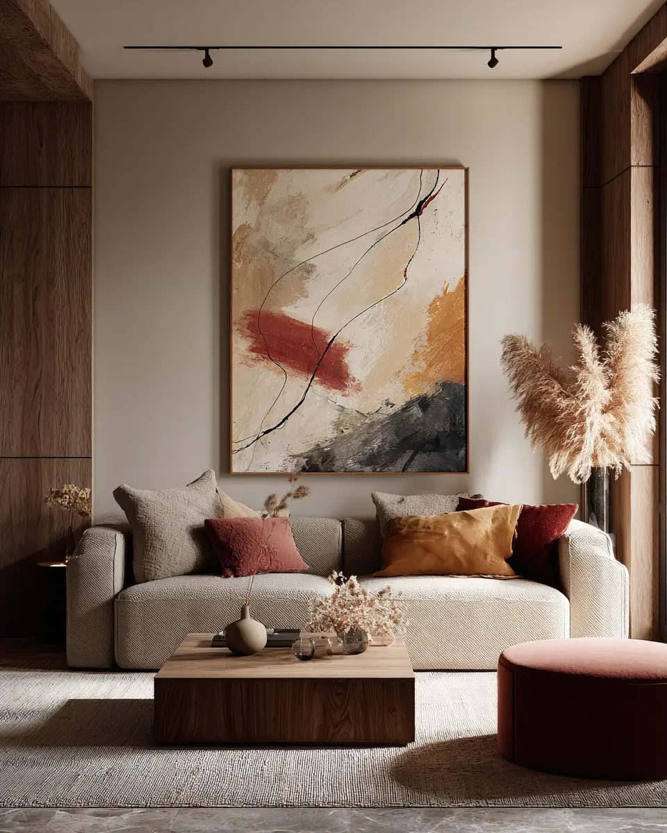 Elegant Japandi Living Room Decor Ideas