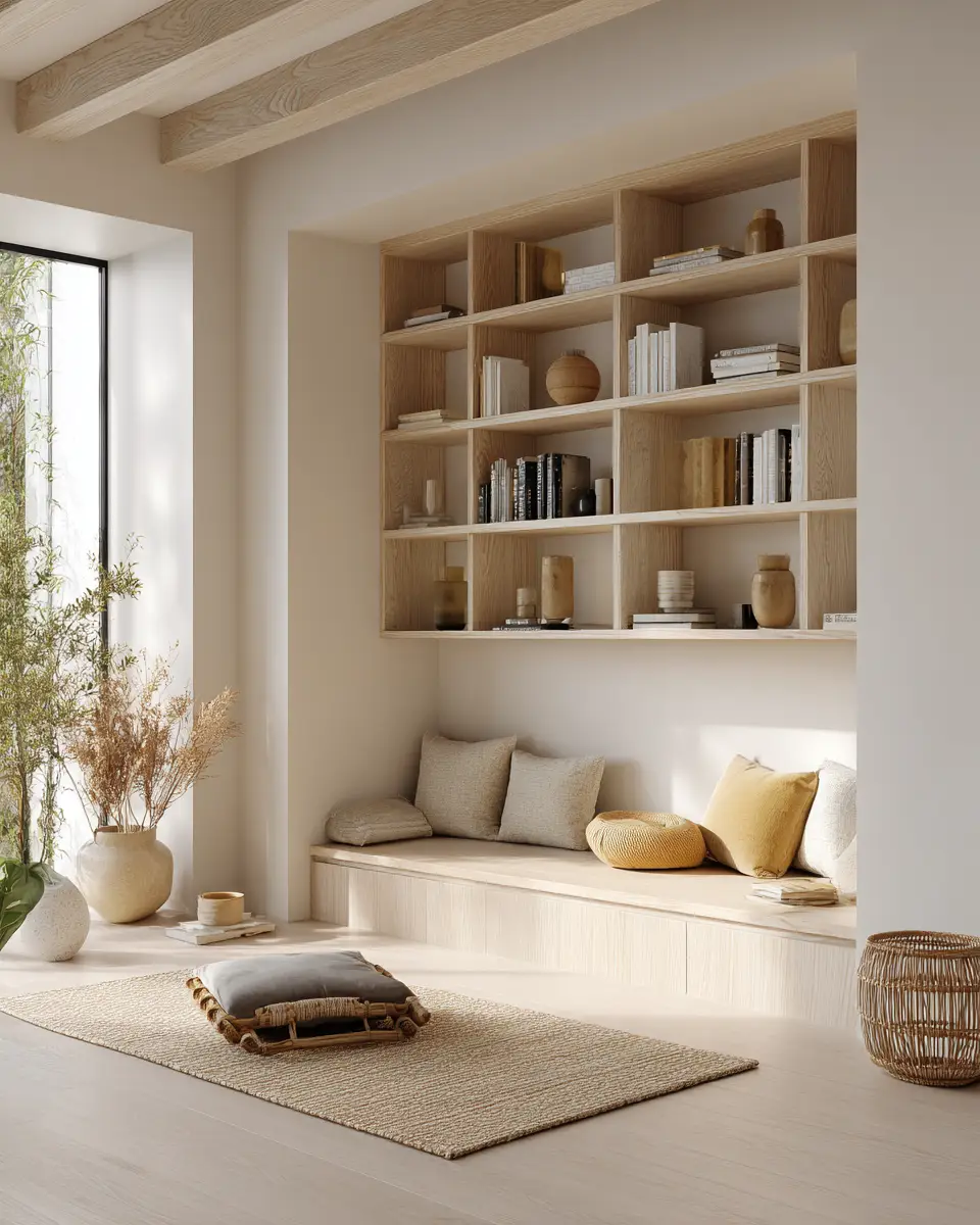 Elegant Japandi Living Room Decor Ideas