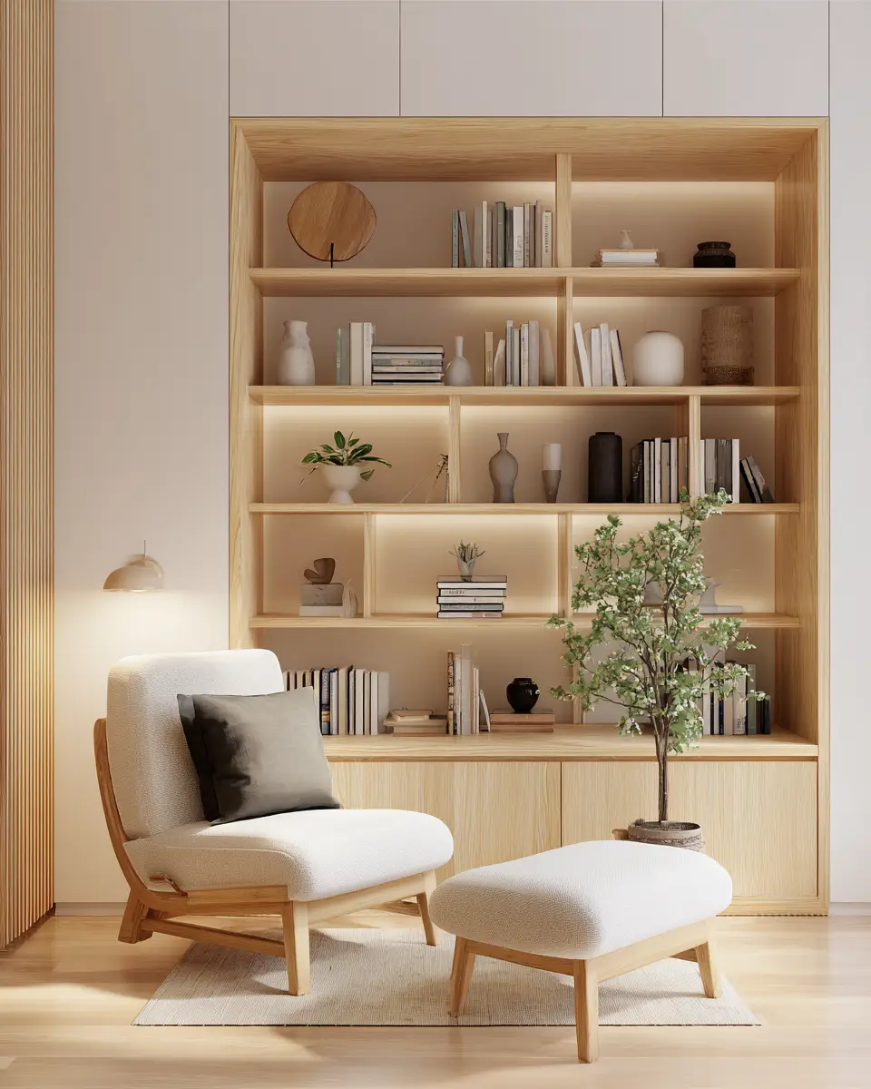 Elegant Japandi Living Room Decor Ideas