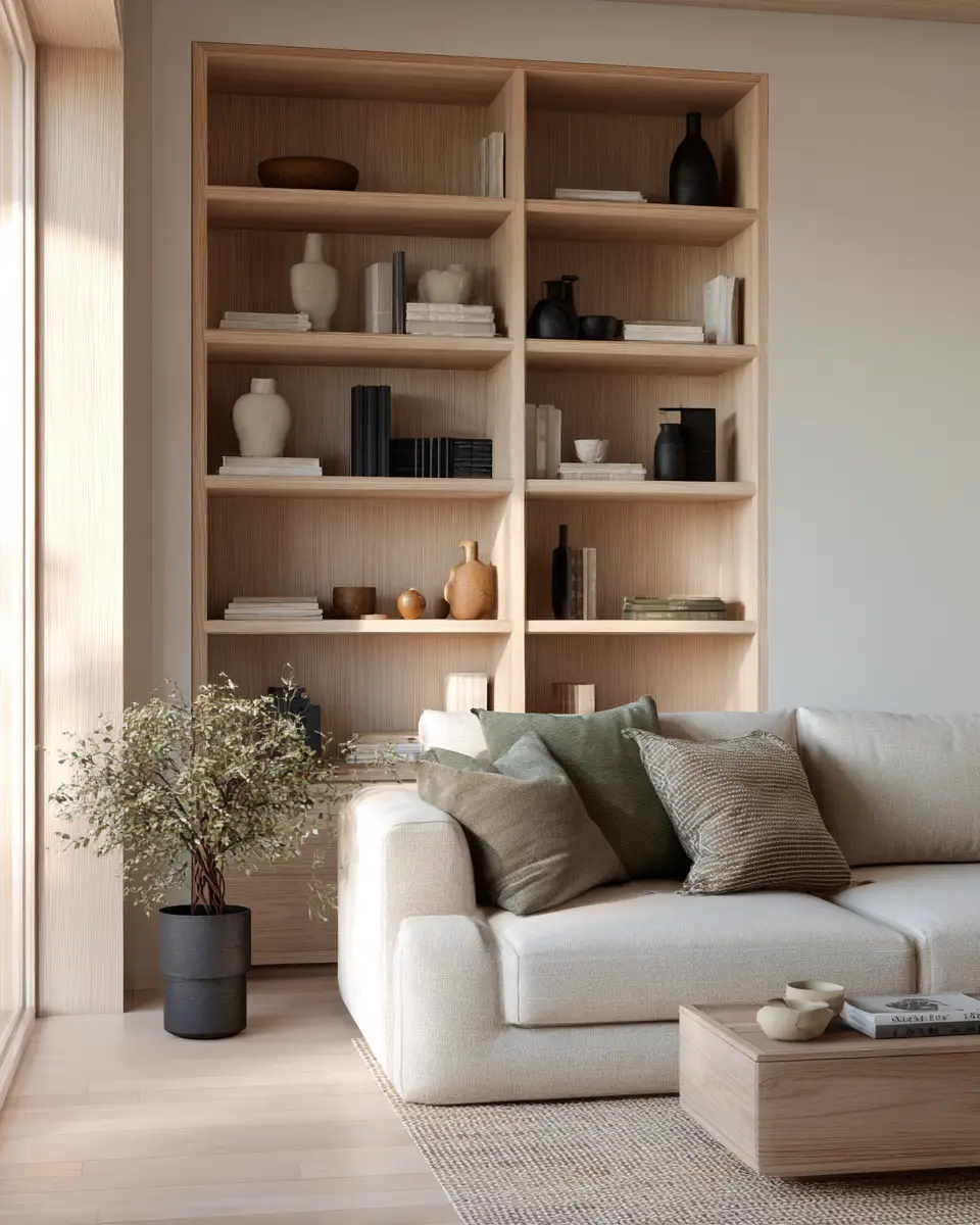 Elegant Japandi Living Room Decor Ideas