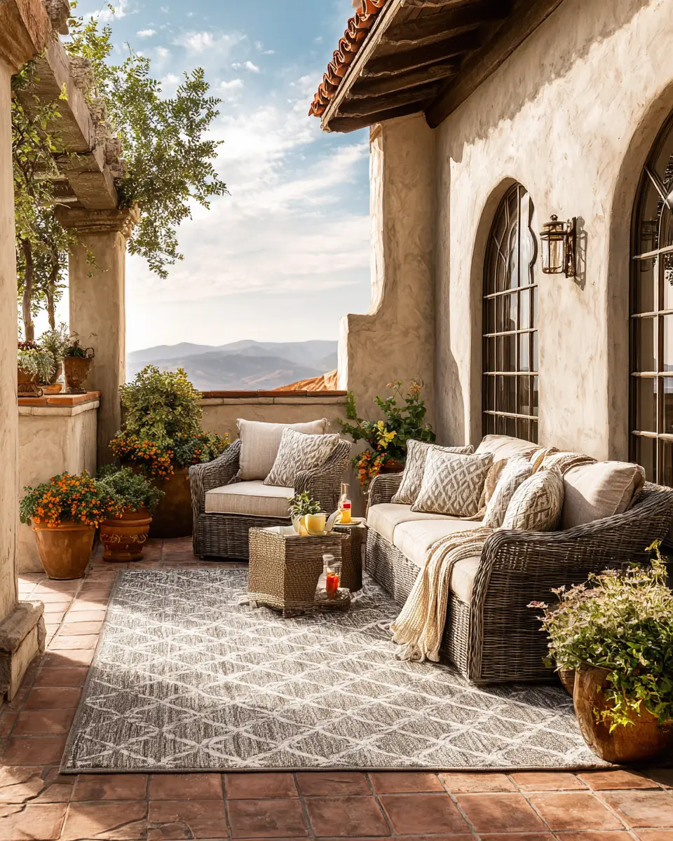 Elegant Mediterranean Patio Decor Ideas