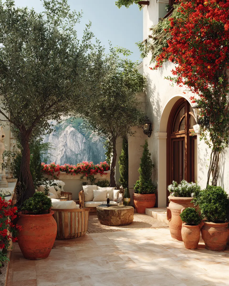 Elegant Mediterranean Patio Decor Ideas