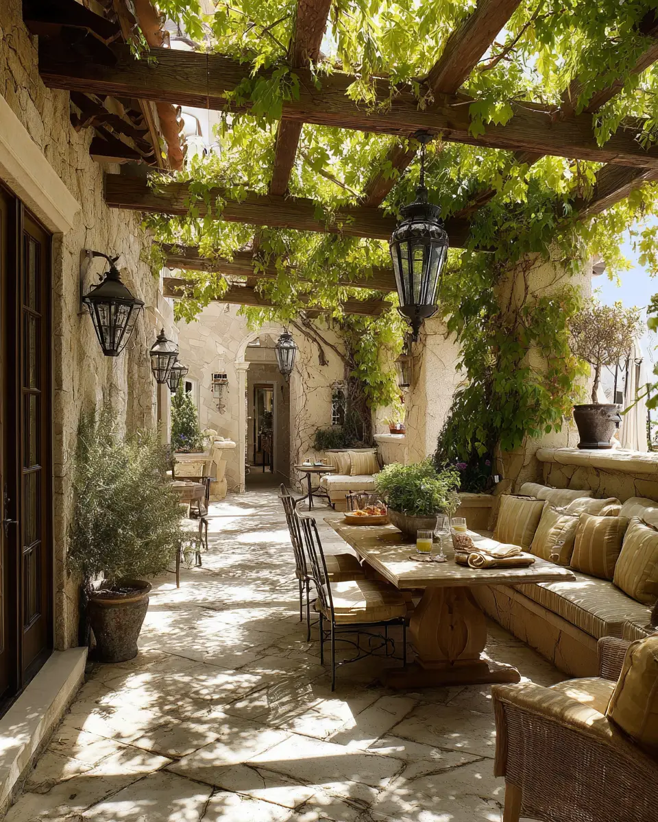 Elegant Mediterranean Patio Decor Ideas