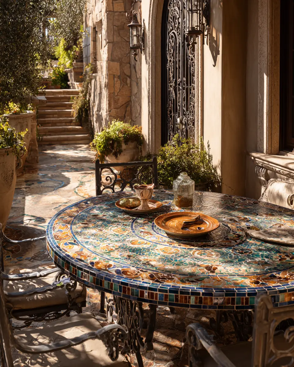 Elegant Mediterranean Patio Decor Ideas