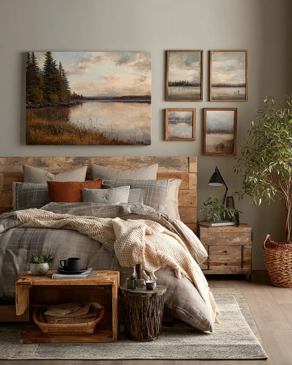 Elegant Rustic Bedroom Decor Ideas