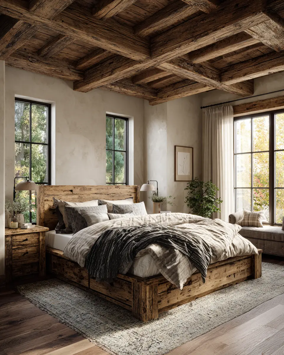 Elegant Rustic Bedroom Decor Ideas