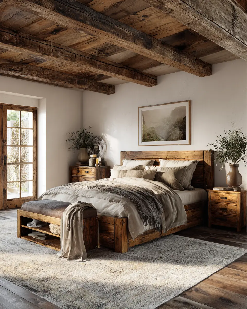 Elegant Rustic Bedroom Decor Ideas
