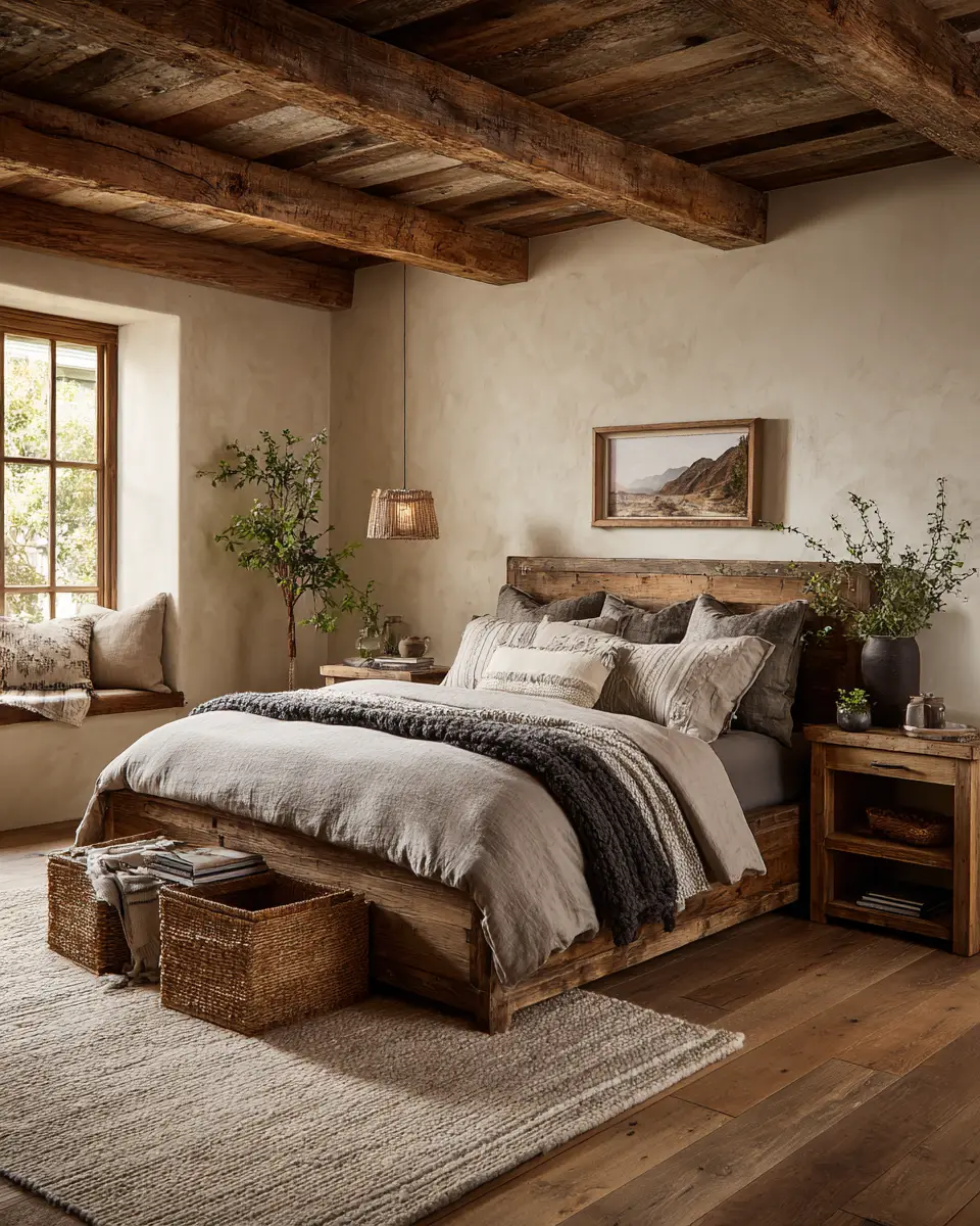 Elegant Rustic Bedroom Decor Ideas