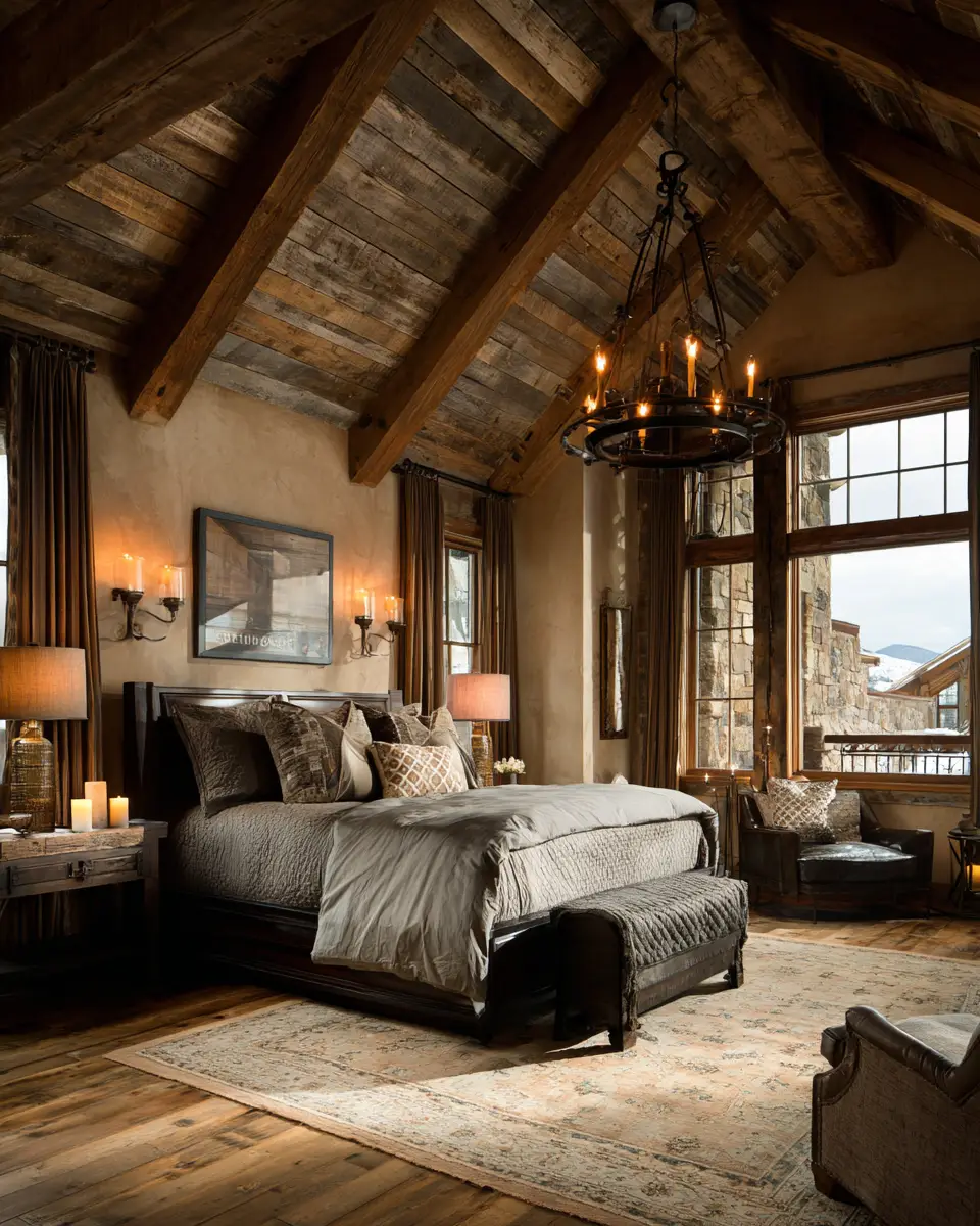 Elegant Rustic Bedroom Decor Ideas