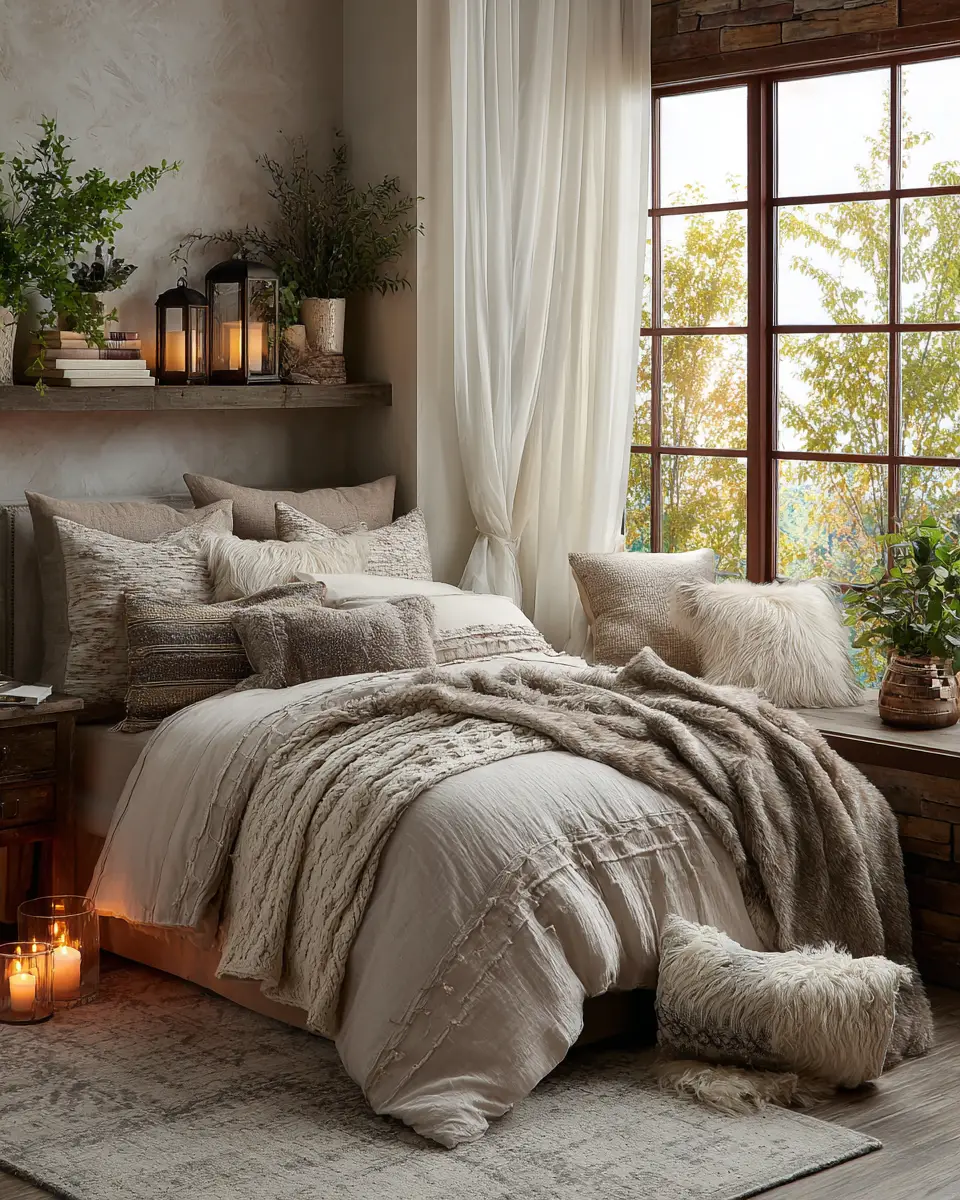 Elegant Rustic Bedroom Decor Ideas