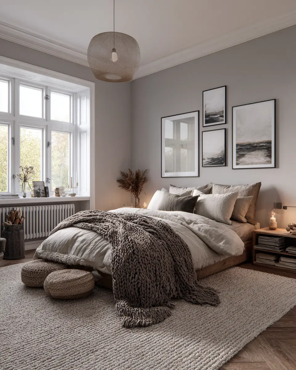 Elegant Scandinavian Bedroom Decor Ideas