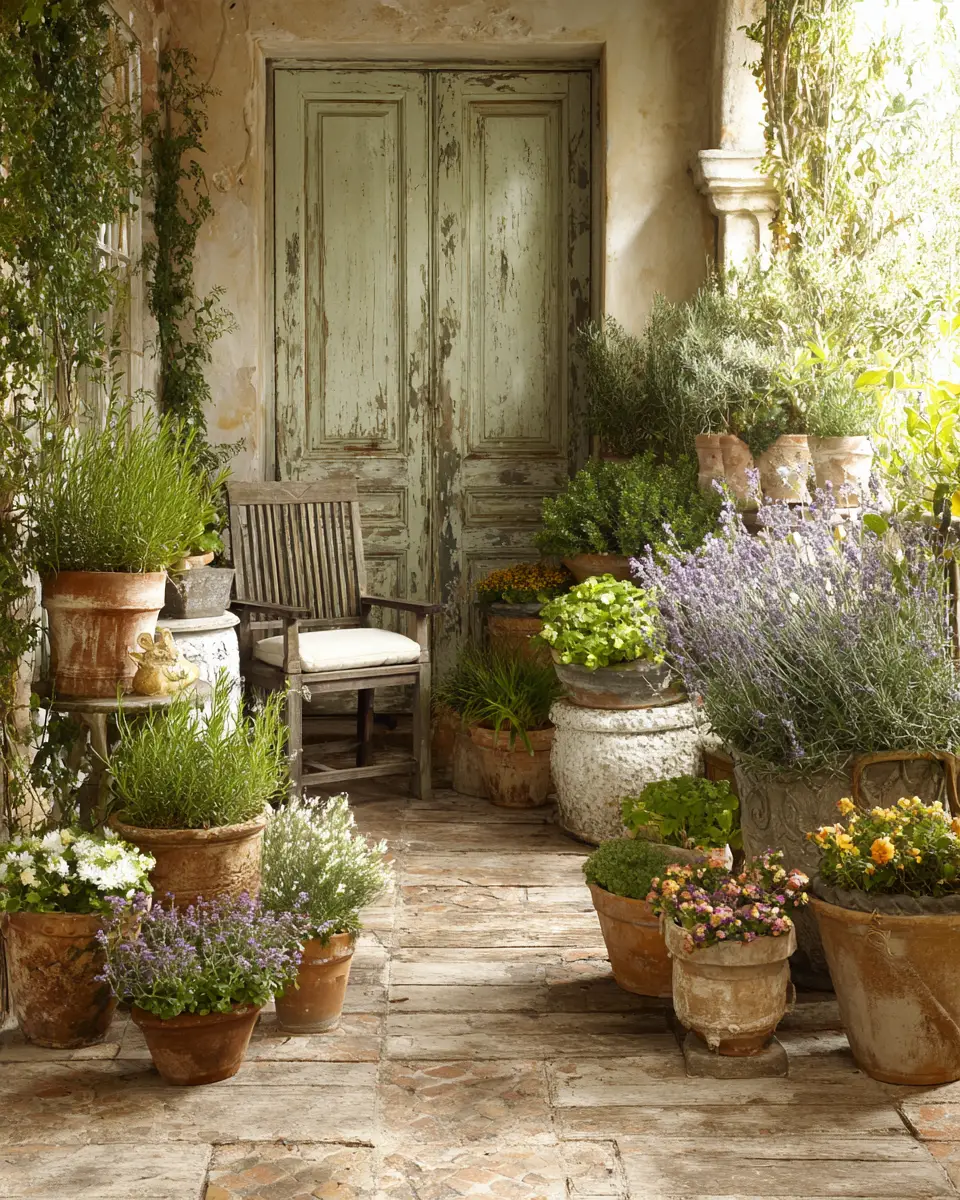 Elegant Shabby Chic Patio Decor Ideas