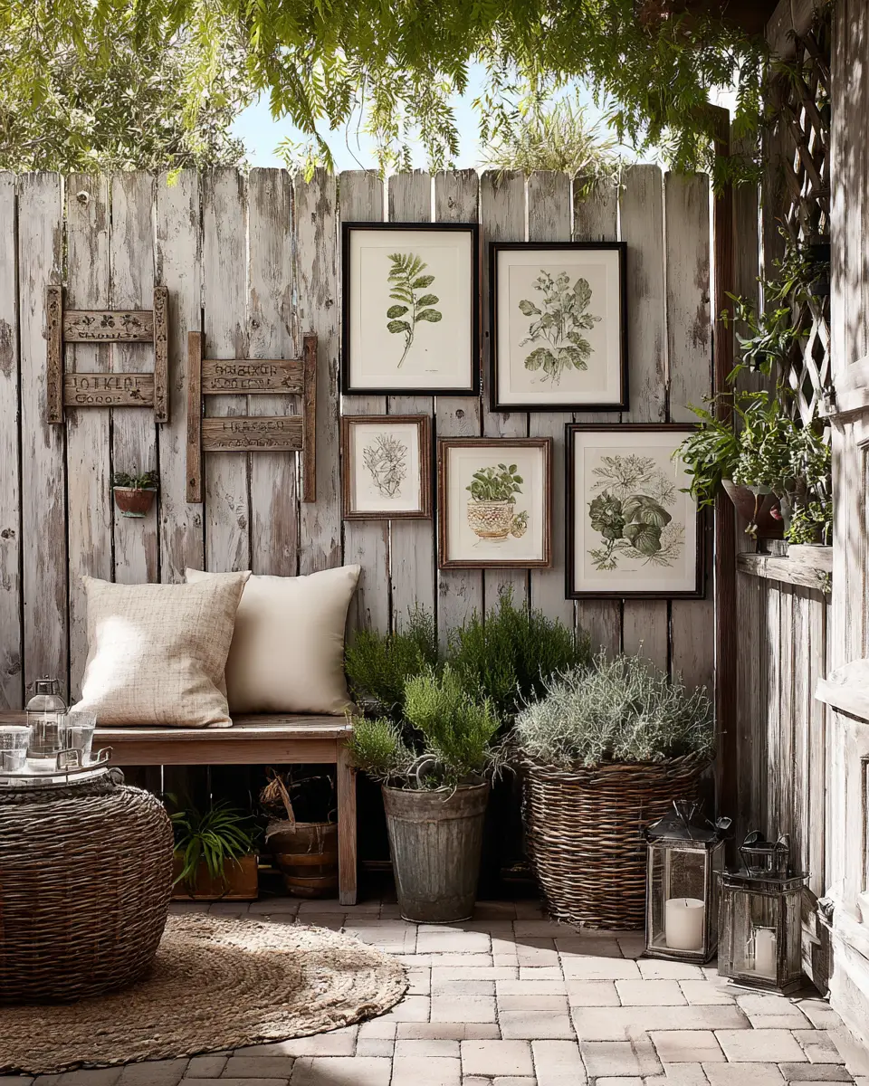 Elegant Shabby Chic Patio Decor Ideas