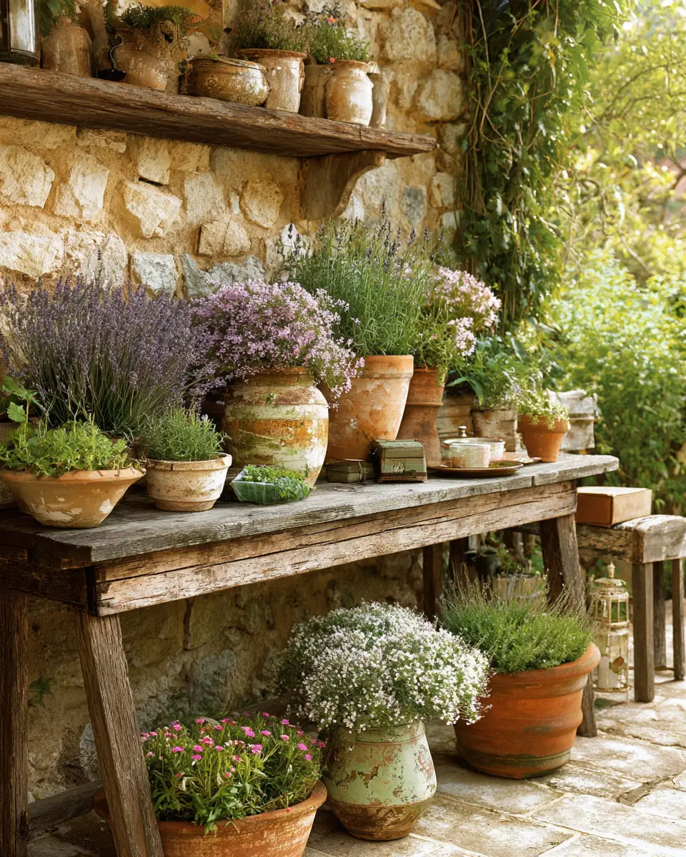 Elegant Shabby Chic Patio Decor Ideas