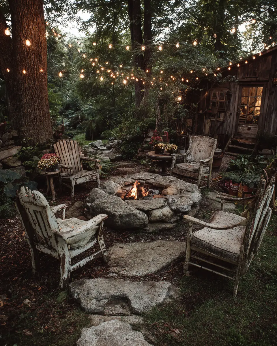 Elegant Shabby Chic Patio Decor Ideas
