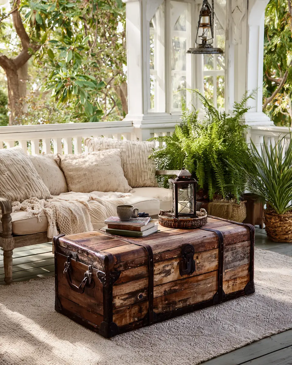 Elegant Shabby Chic Patio Decor Ideas