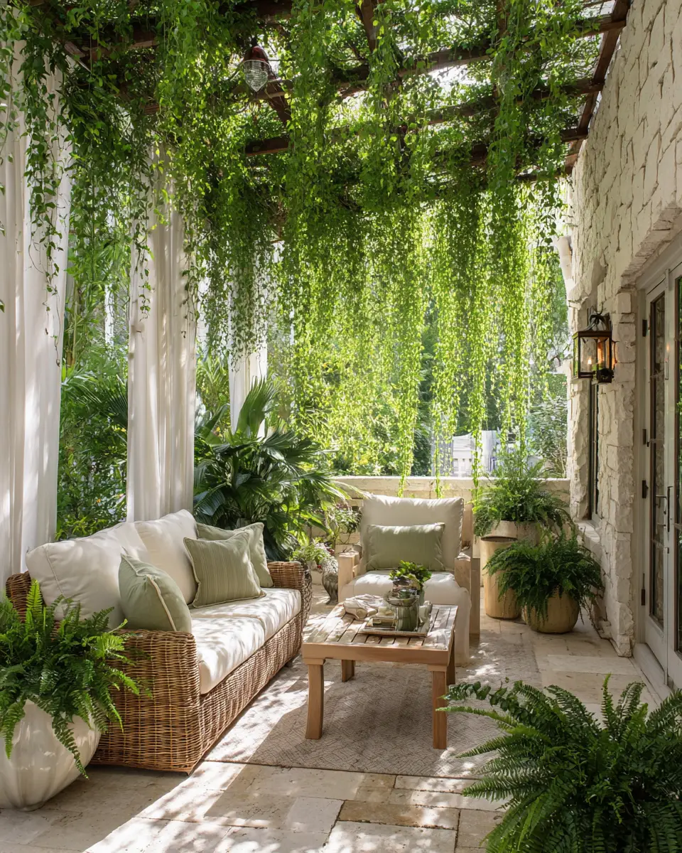 Elegant Shabby Chic Patio Decor Ideas