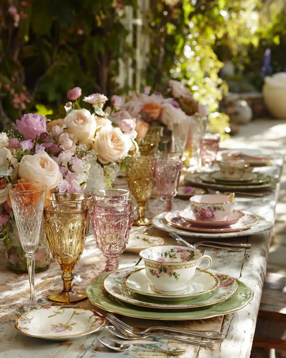 Elegant Shabby Chic Patio Decor Ideas