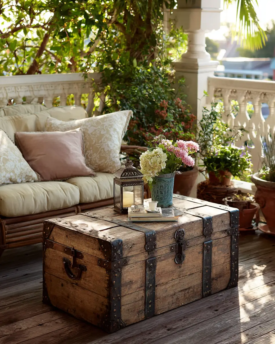 Elegant Shabby Chic Patio Decor Ideas
