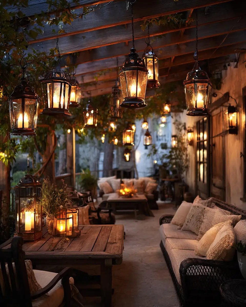 Elegant Shabby Chic Patio Decor Ideas