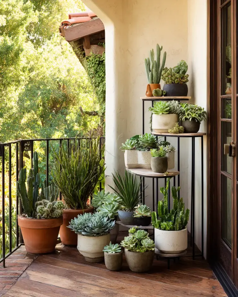 Elegant Southwestern Balcony Decor Ideas - Featured