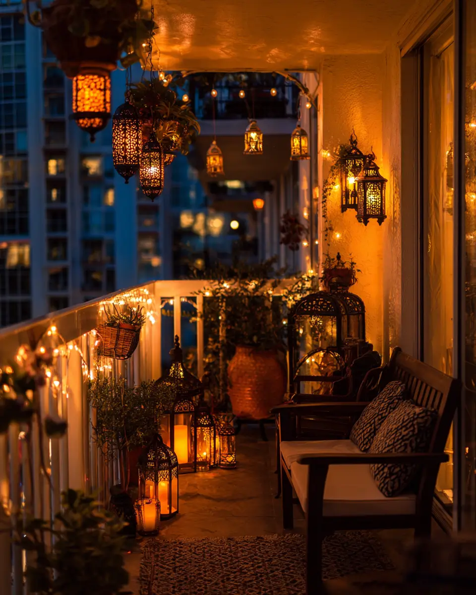 Elegant Southwestern Balcony Decor Ideas