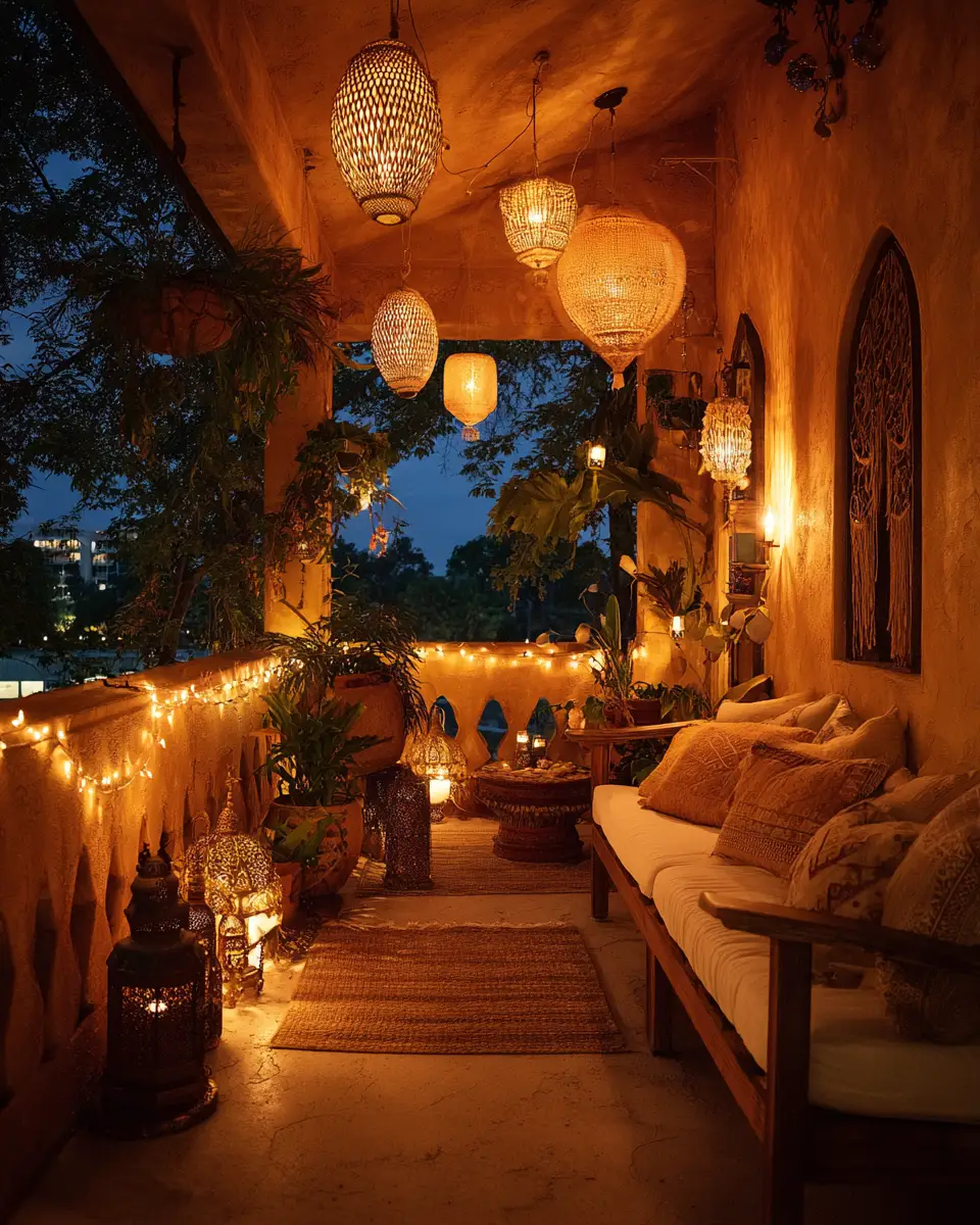 Elegant Southwestern Balcony Decor Ideas