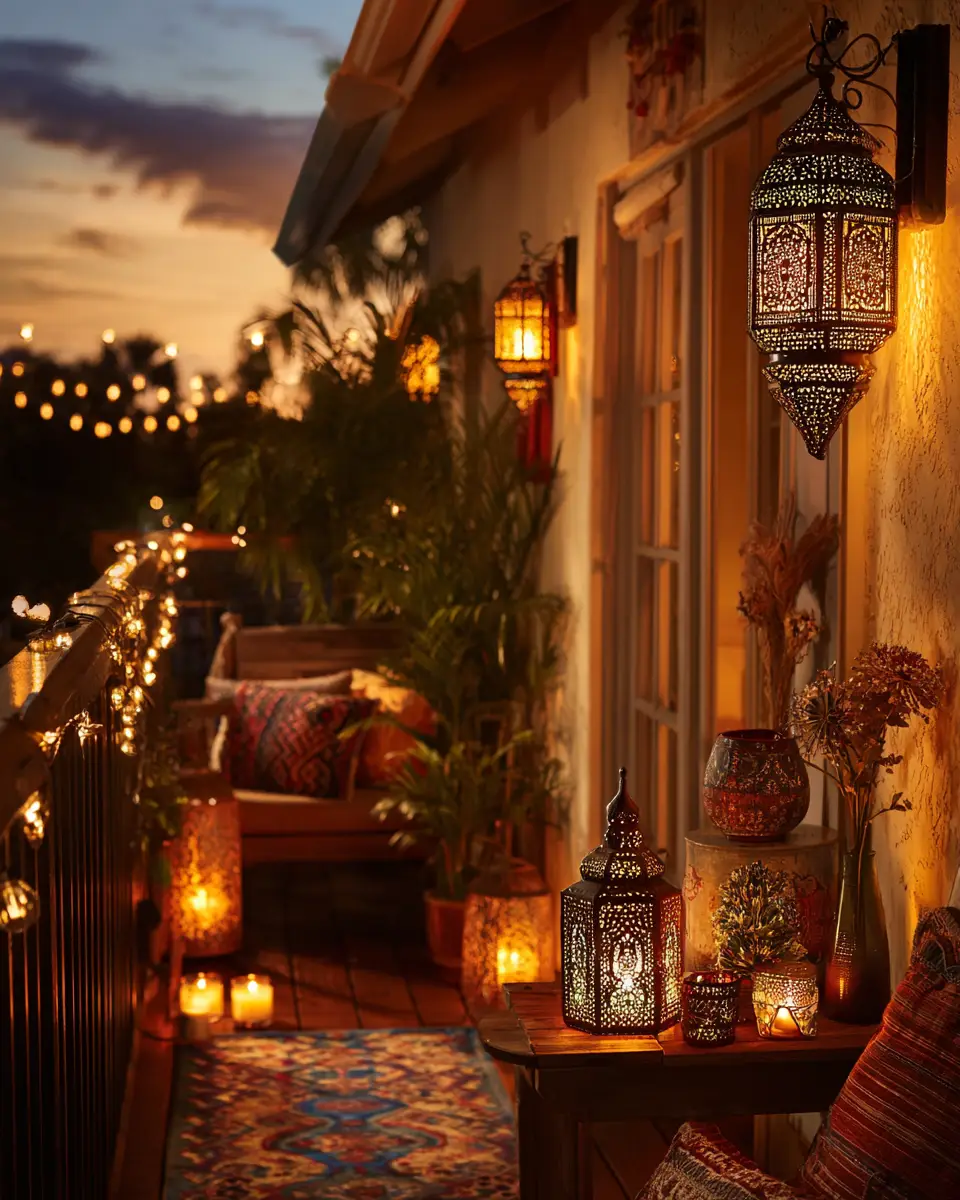 Elegant Southwestern Balcony Decor Ideas