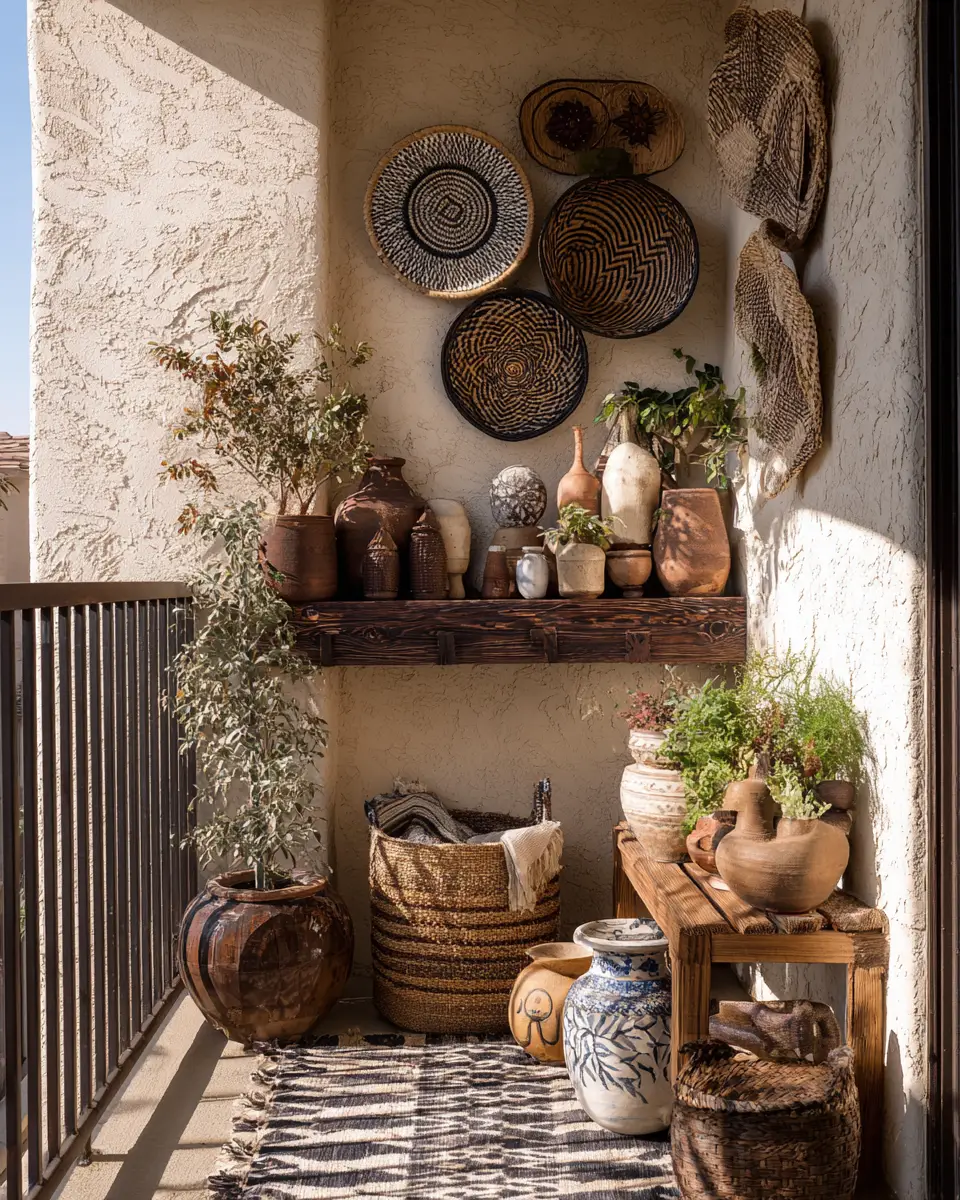 Elegant Southwestern Balcony Decor Ideas