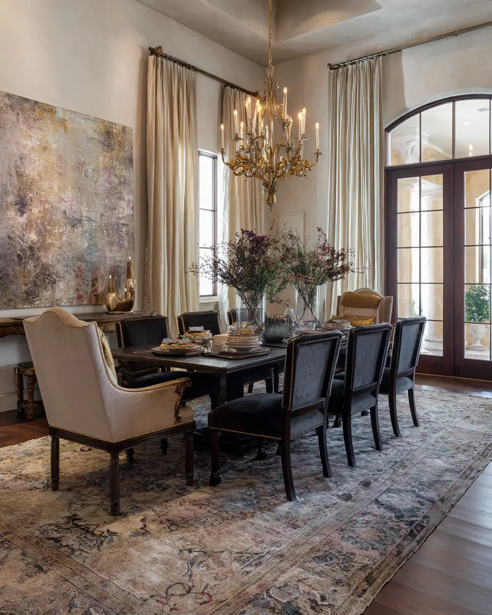 Elegant Traditional Dining Room Decor Ideas
