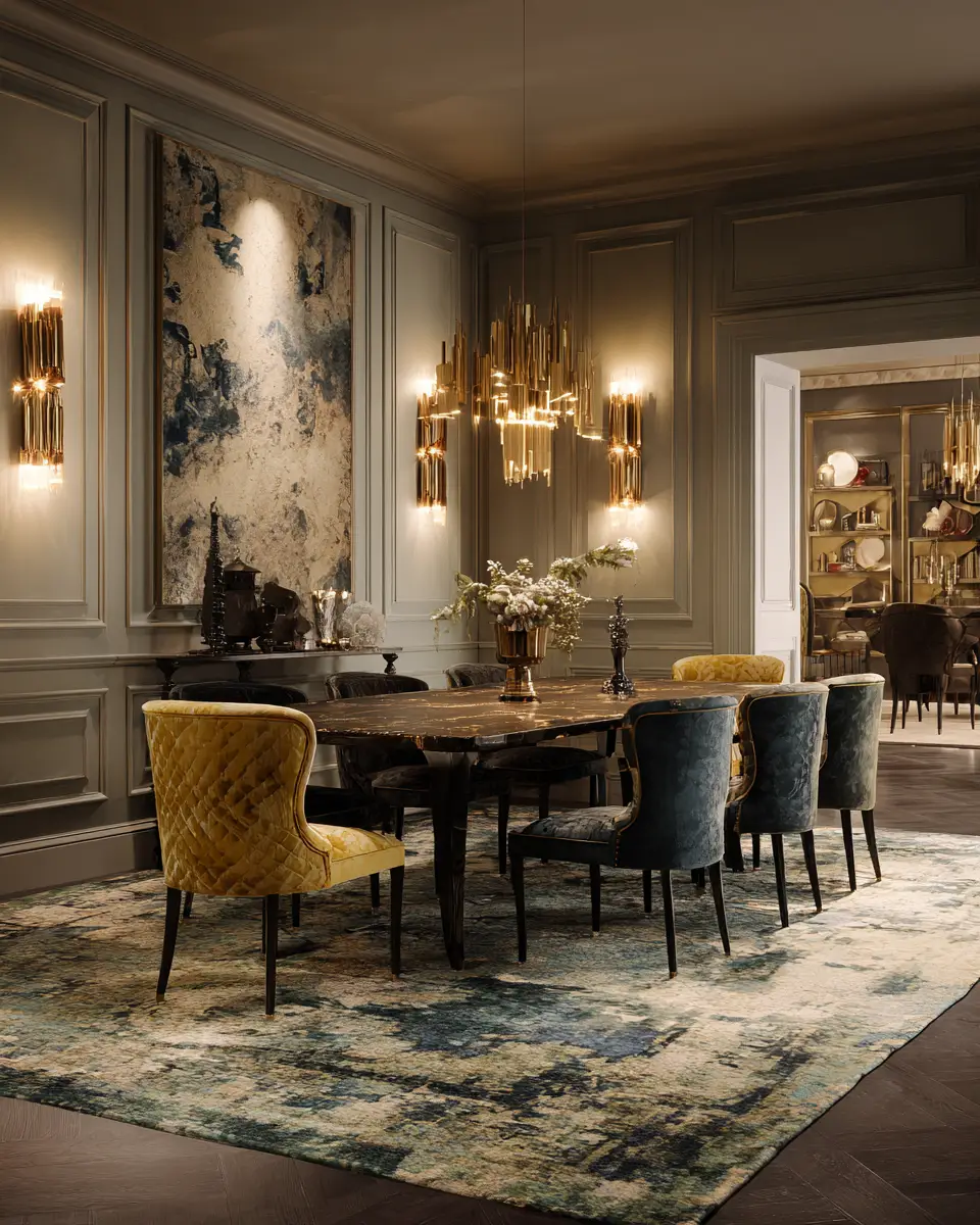 Elegant Traditional Dining Room Decor Ideas