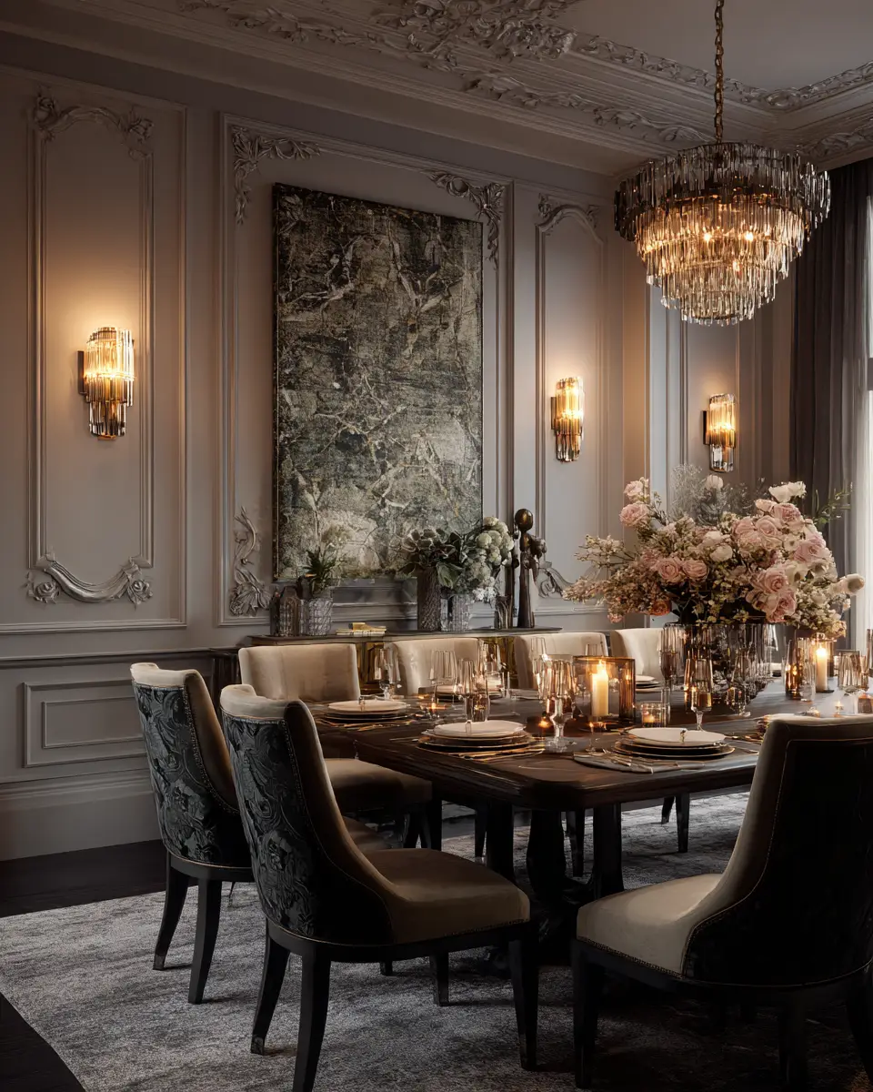 Elegant Traditional Dining Room Decor Ideas