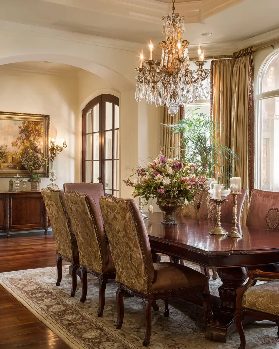 Elegant Traditional Dining Room Decor Ideas