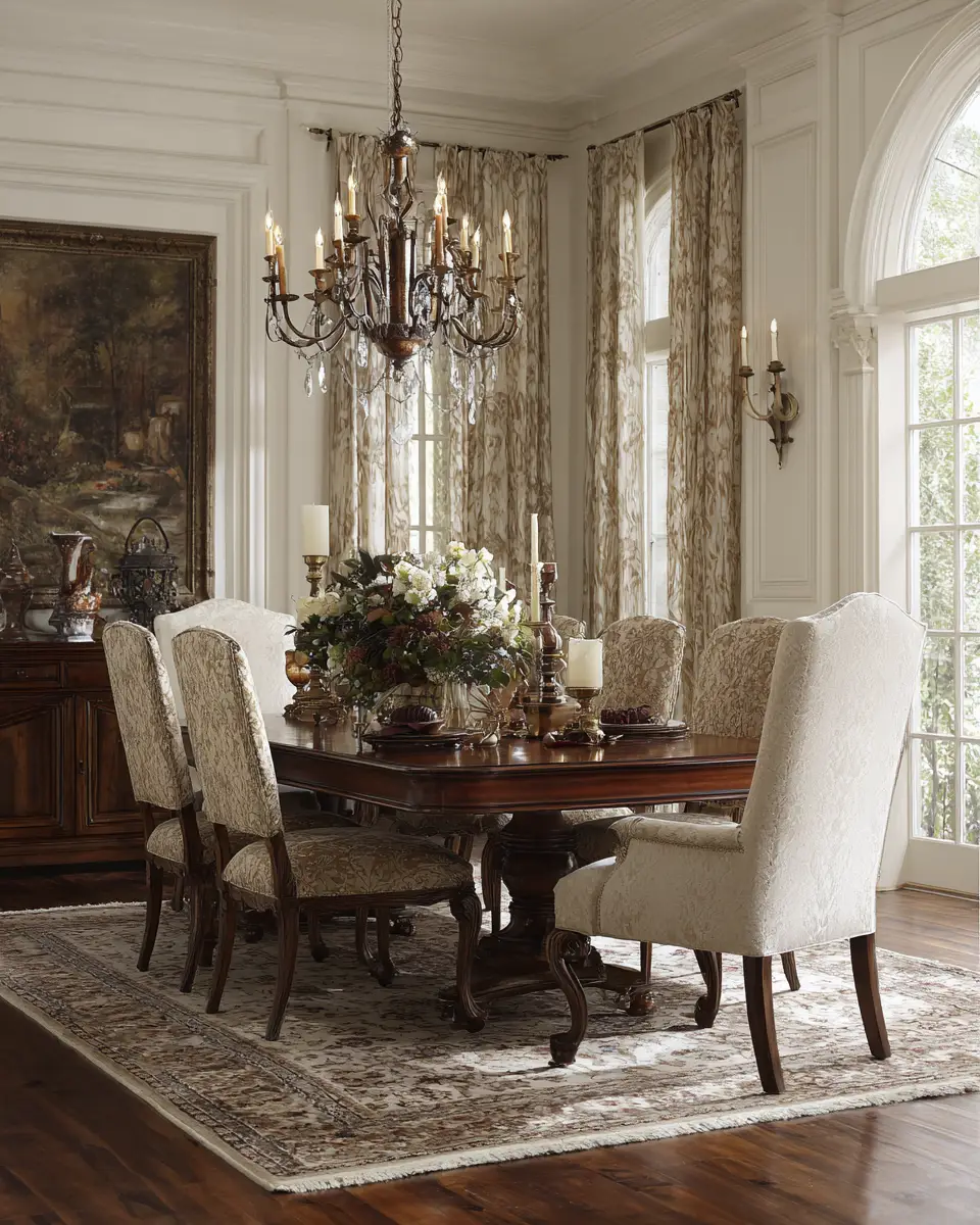 Elegant Traditional Dining Room Decor Ideas