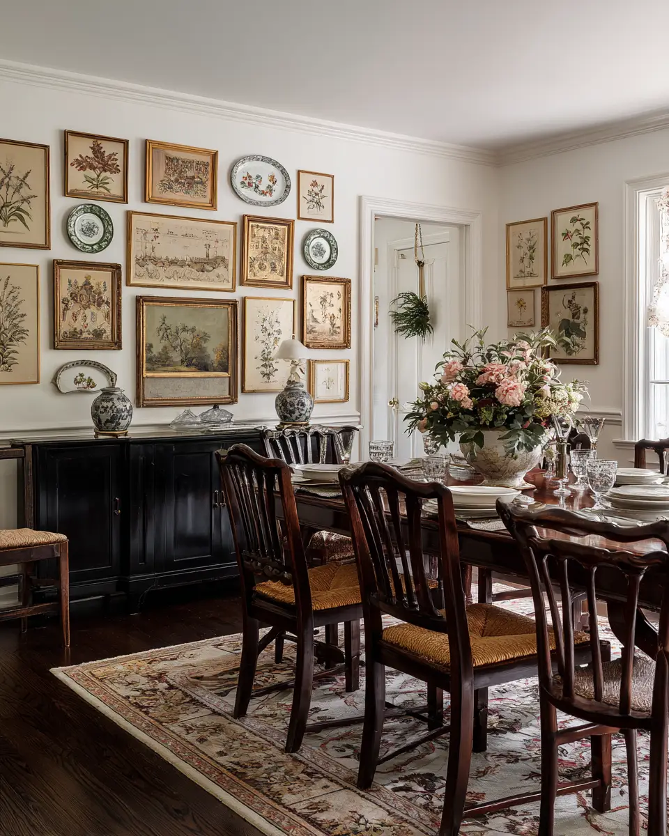 Elegant Traditional Dining Room Decor Ideas