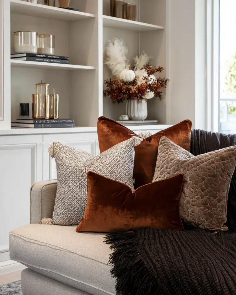 Elegant Transitional Living Room Decor Ideas - Featured