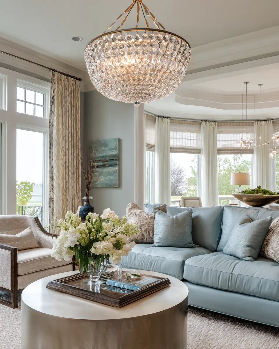 Elegant Transitional Living Room Decor Ideas