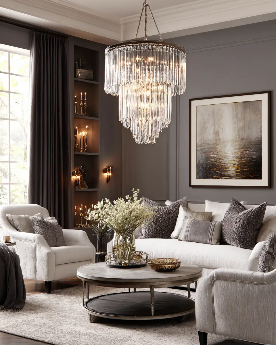 Elegant Transitional Living Room Decor Ideas