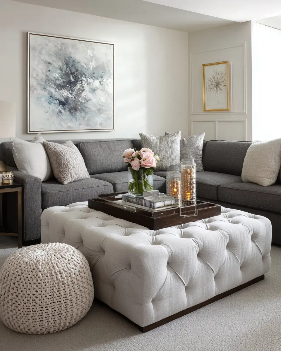 Elegant Transitional Living Room Decor Ideas