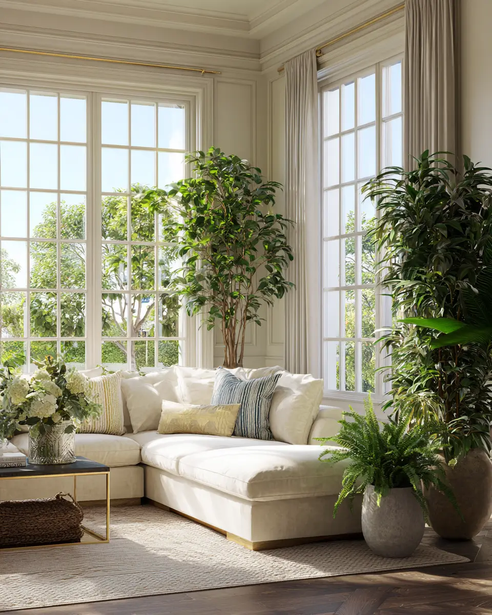 Elegant Transitional Living Room Decor Ideas