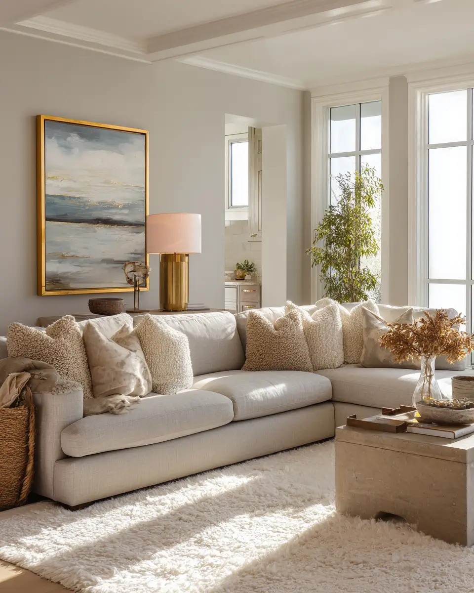 Elegant Transitional Living Room Decor Ideas