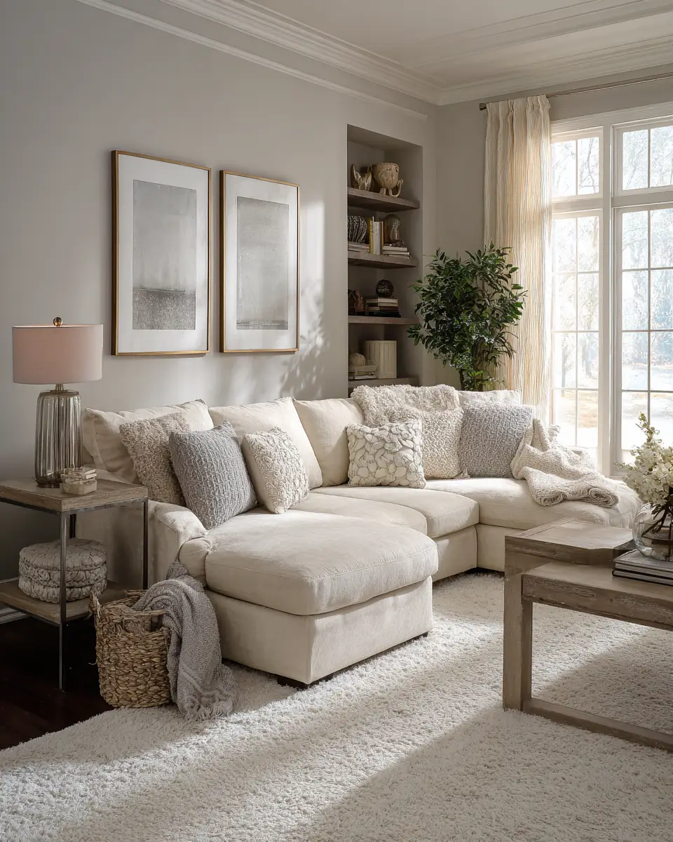 Elegant Transitional Living Room Decor Ideas