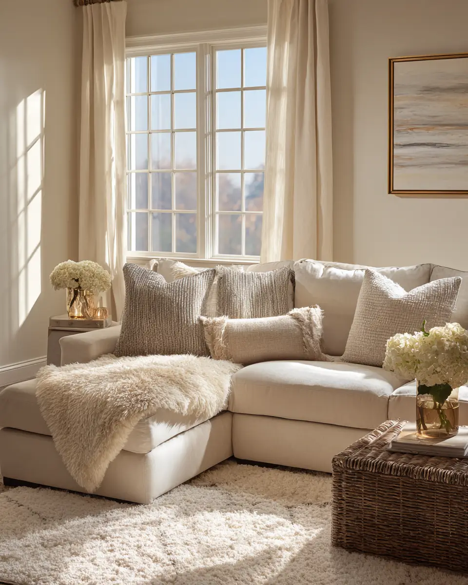 Elegant Transitional Living Room Decor Ideas