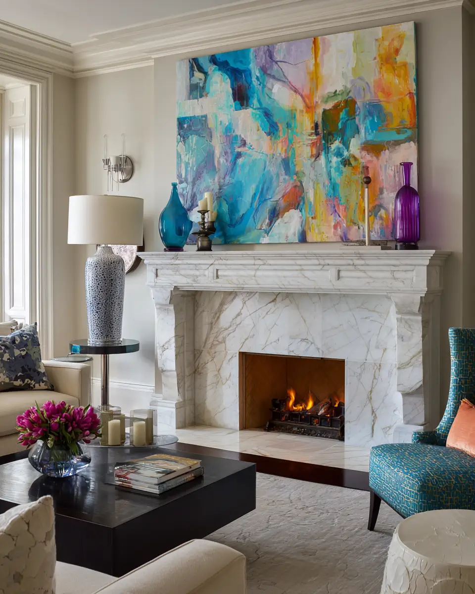 Elegant Transitional Living Room Decor Ideas