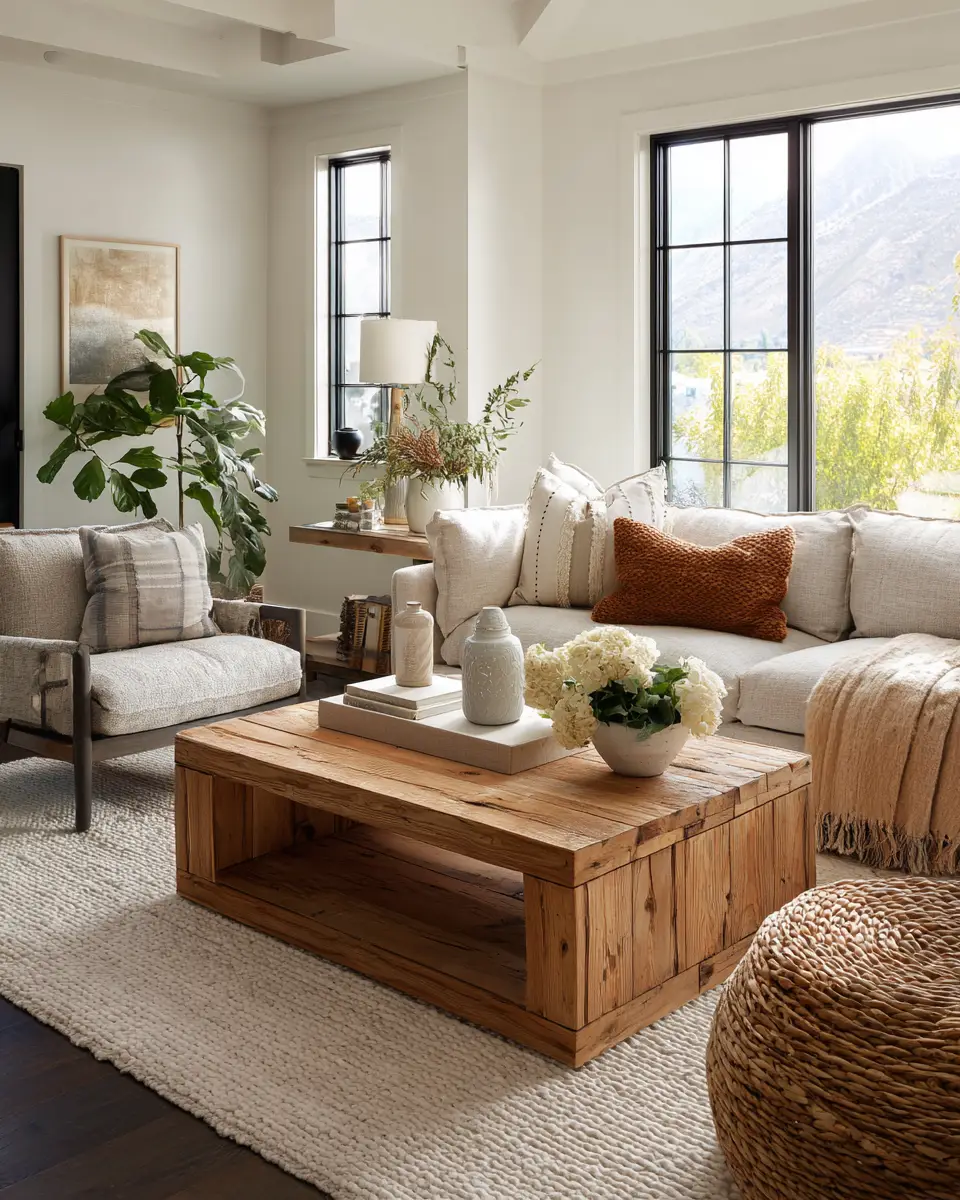 Elegant Transitional Living Room Decor Ideas