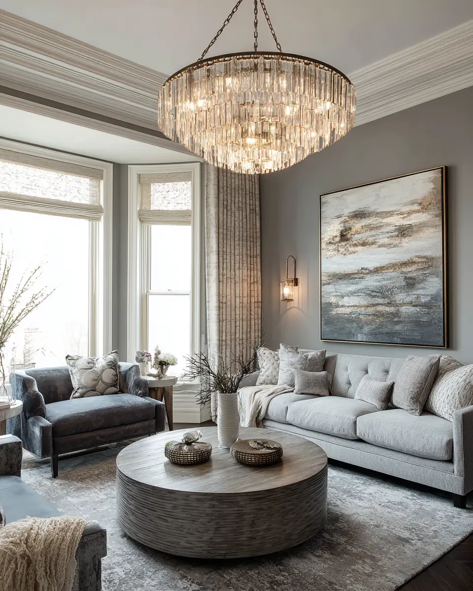 Elegant Transitional Living Room Decor Ideas